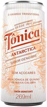 Água Tônica Antarctica Gengibre Lata 269ml