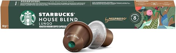 Café em Cápsula Starbucks House Blend Lungo by Nespresso - 10 Unidades
